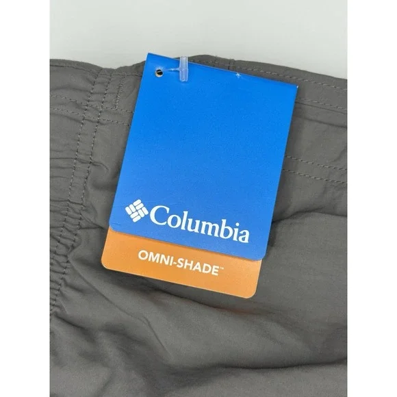 NWT Columbia Omni-Shade UPF 50 Men's XL Gray Mountaindale 8" Inseam Hiking Short - Picture 8 of 11